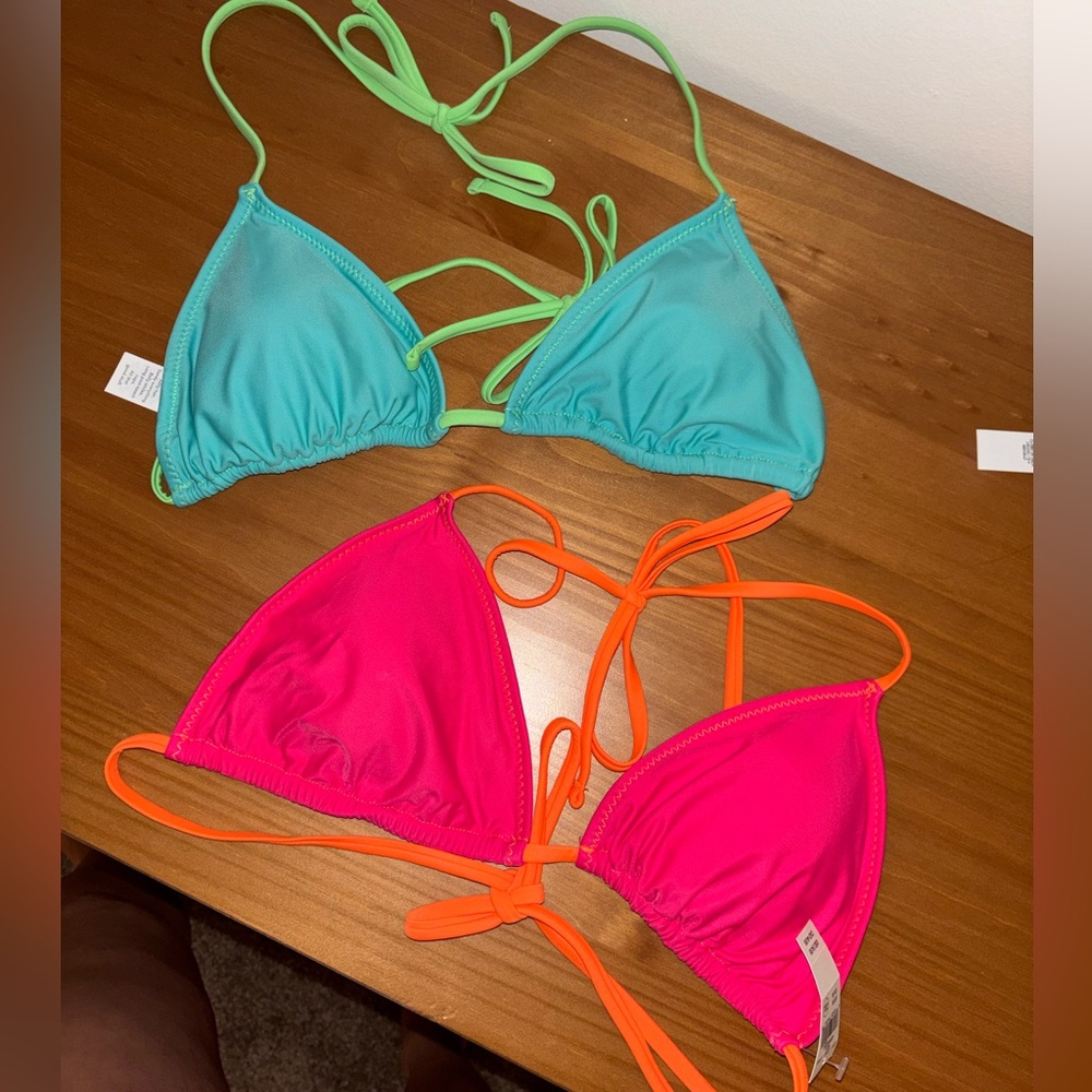 Aerie Triangle Bikini Tops